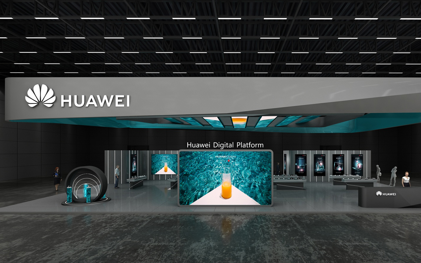 線上虛擬展廳制作_華為科技3D數(shù)字展廳-云上虛擬展廳制作公司