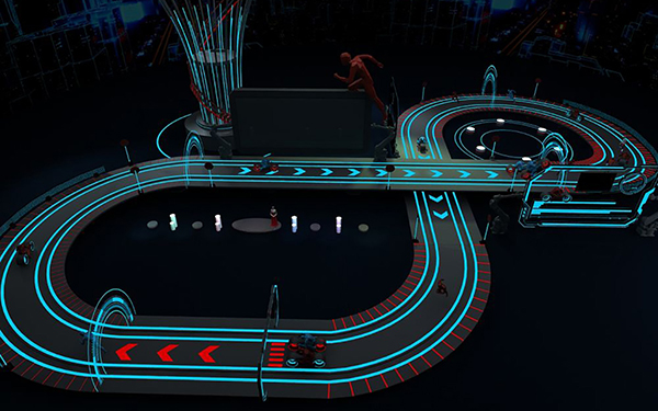 元宇宙科技展覽館模板_高端音響云展廳