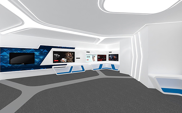 vr虛擬展廳制作模板_靈感科技出眾線上云展廳