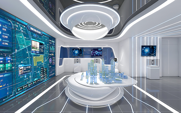 3D數(shù)字展廳線上展示-高科技展廳虛擬制作