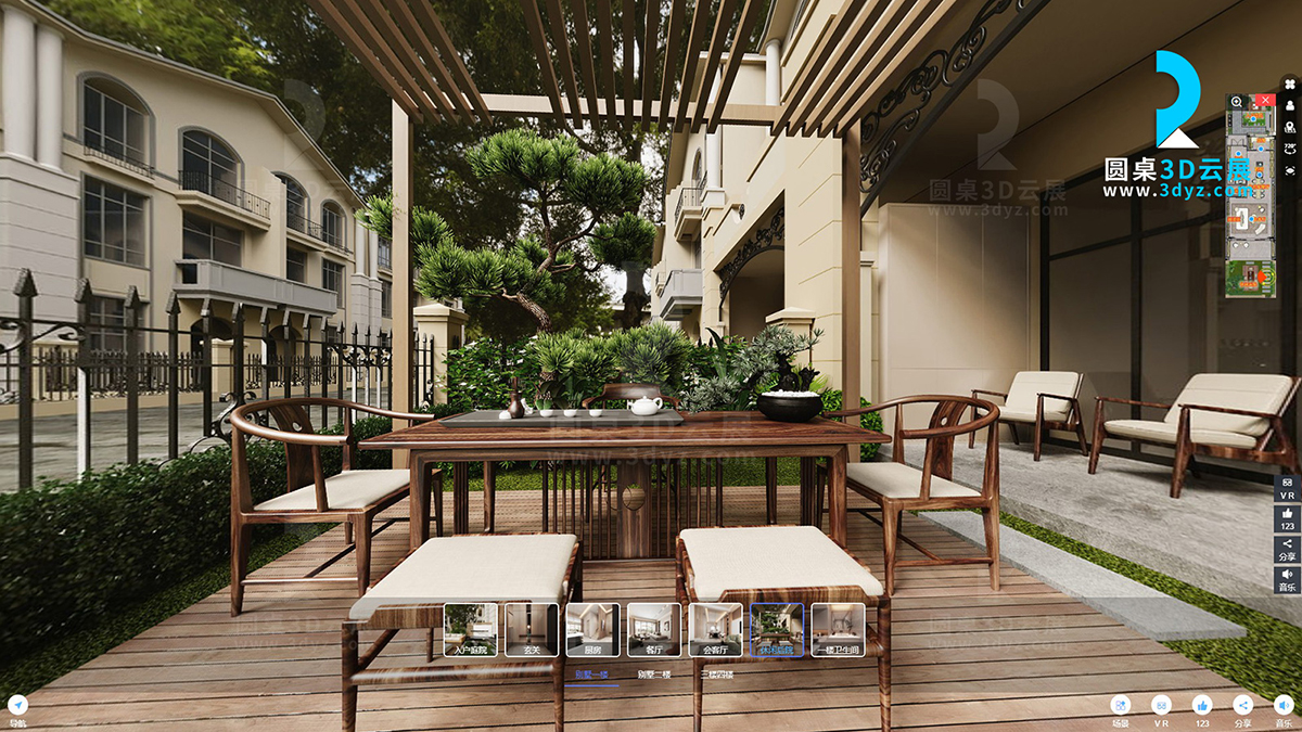 【圓桌3D云展?fàn)I銷(xiāo)公司】提供VR看房制作 VR看房制作