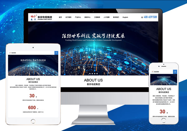 電纜行業(yè)網(wǎng)站建設(shè)