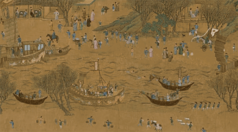 元宇宙虛擬世界，沉浸式體驗清明上河圖云藝術(shù)數(shù)字展廳特展