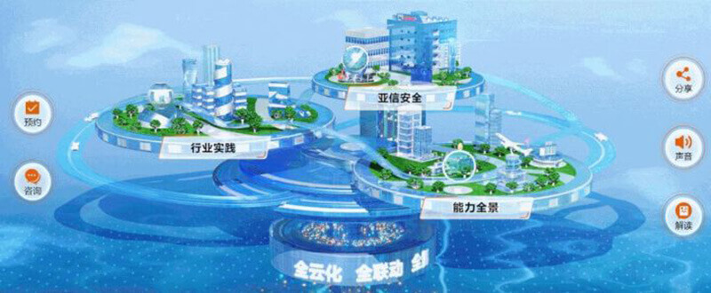 網(wǎng)絡(luò)安全VR云展廳