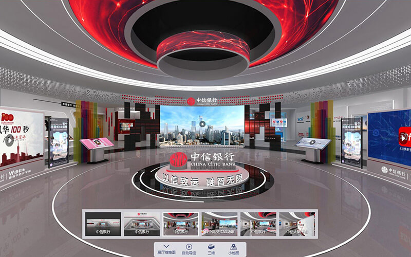 中信銀行信用卡首個(gè)沉浸式3D虛擬展館展廳“動(dòng)卡元空間”正式上線