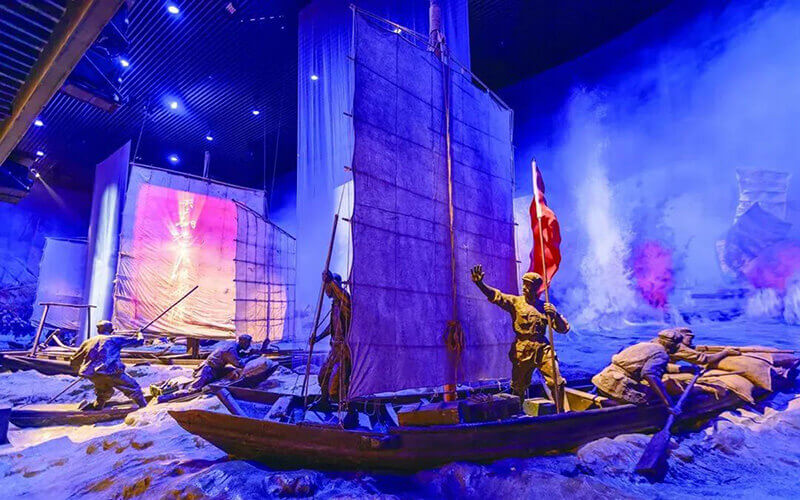 云逛展：渡江勝利紀(jì)念館的VR全景線上展廳展館，線上展廳公司介紹