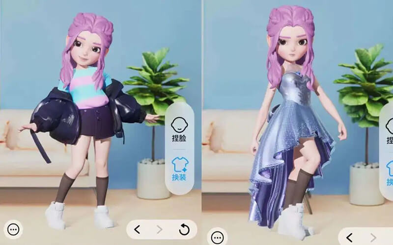 元宇宙社交時(shí)代，華麗歸來(lái)的超級(jí)QQ秀重構(gòu)3D虛擬云展社交場(chǎng)景