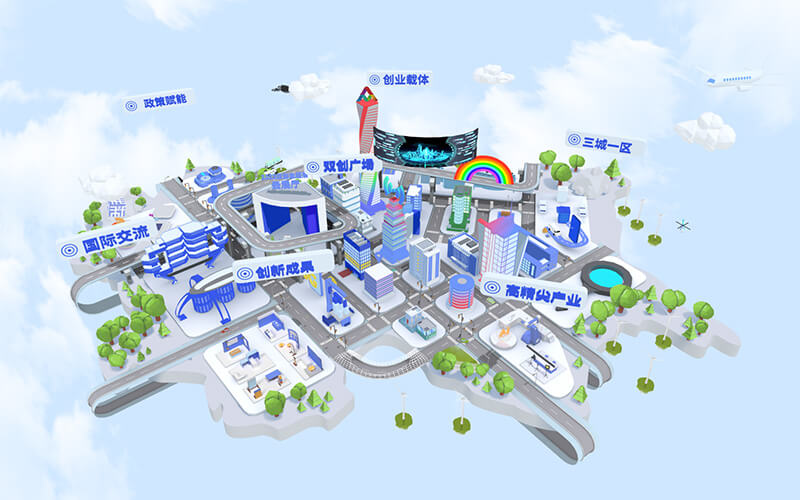 圓桌3D云展廳平臺(tái):提供線上云展廳制作 線上云展廳平臺(tái)