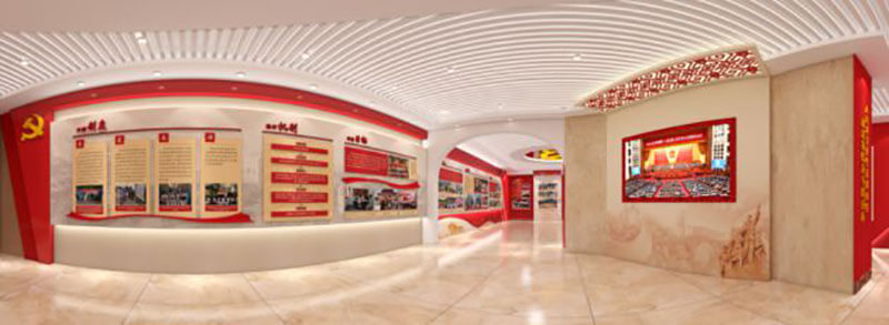 圓桌3D云展廳營銷平臺:提供紅色云展廳平臺制作 紅色云展廳平臺