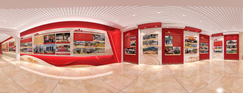 圓桌3D云展廳營銷平臺:提供紅色云展廳平臺制作 紅色云展廳平臺