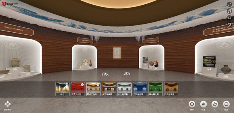 圓桌3D云展廳營銷平臺:提供高校數(shù)字博物館制作 高校數(shù)字博物館