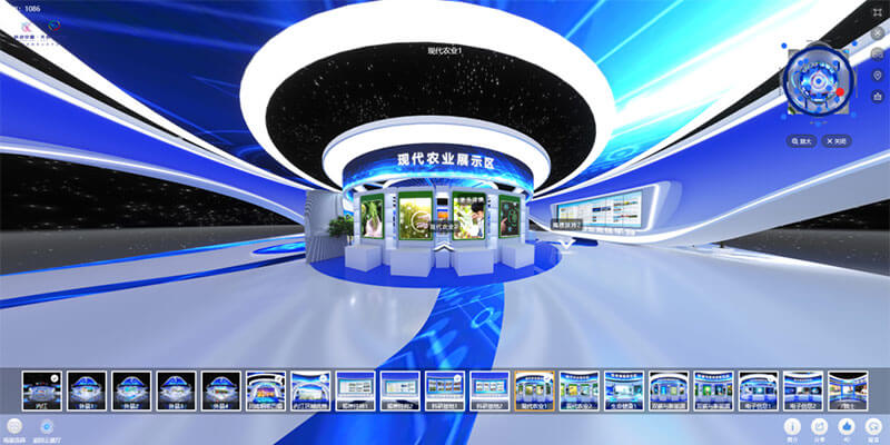 圓桌3D云展廳營銷平臺:提供線上云展廳制作 線上云展廳