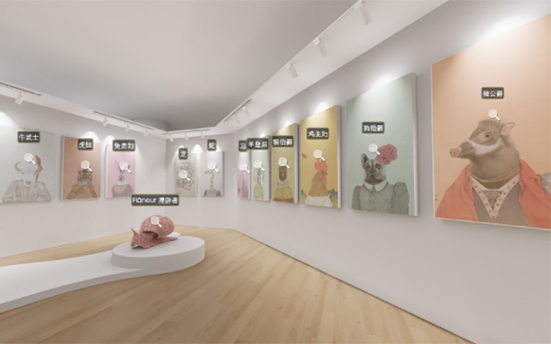  數(shù)字孿生VR云展廳