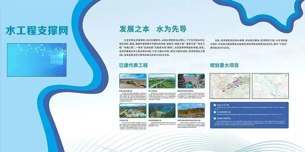 甘肅水利開(kāi)發(fā)館云展廳VR線上云展覽