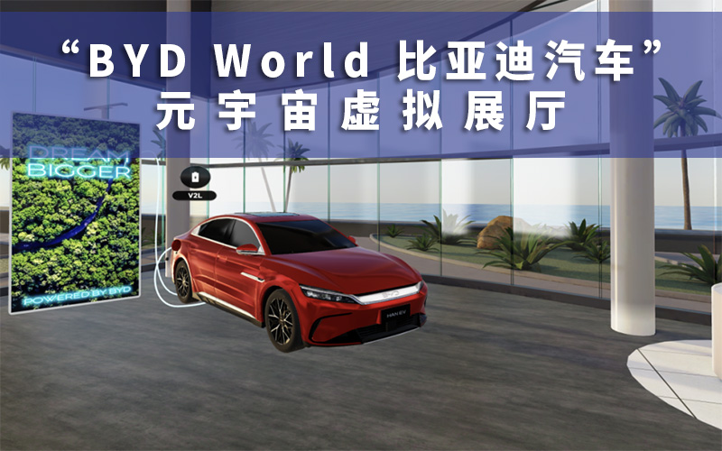 比亞迪汽車與MeetKai推出“BYD World比亞迪元宇宙虛擬展廳”
