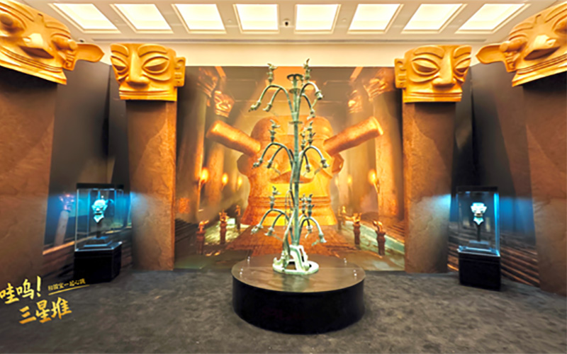 三星堆VR虛擬展廳的五大亮點(diǎn)！三星堆VR展意義