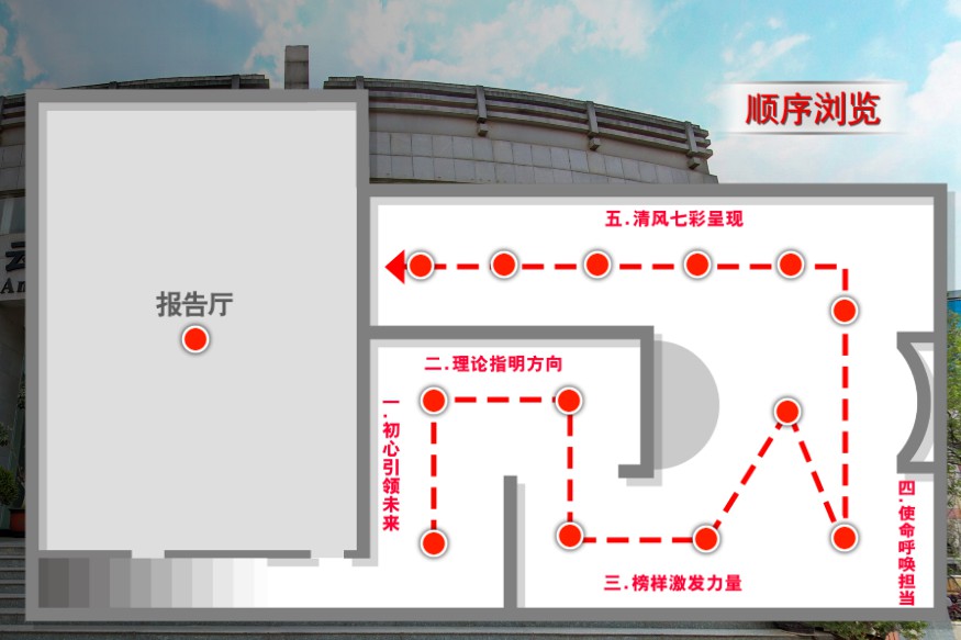 【圓桌3D云展廳營銷平臺】提供云上數(shù)字展廳制作 云南省反腐倡廉警示教育基地云上數(shù)字展廳