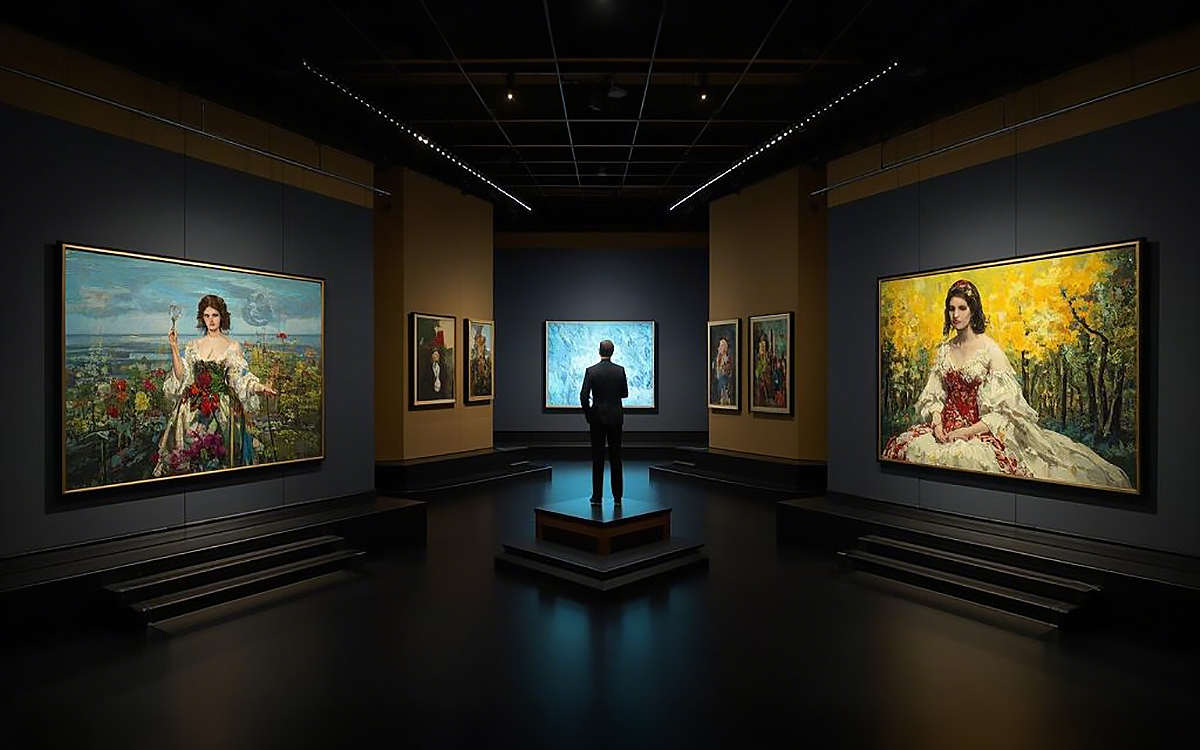 線(xiàn)上藝術(shù)館VR云展廳對(duì)藝術(shù)家創(chuàng)作的啟發(fā)