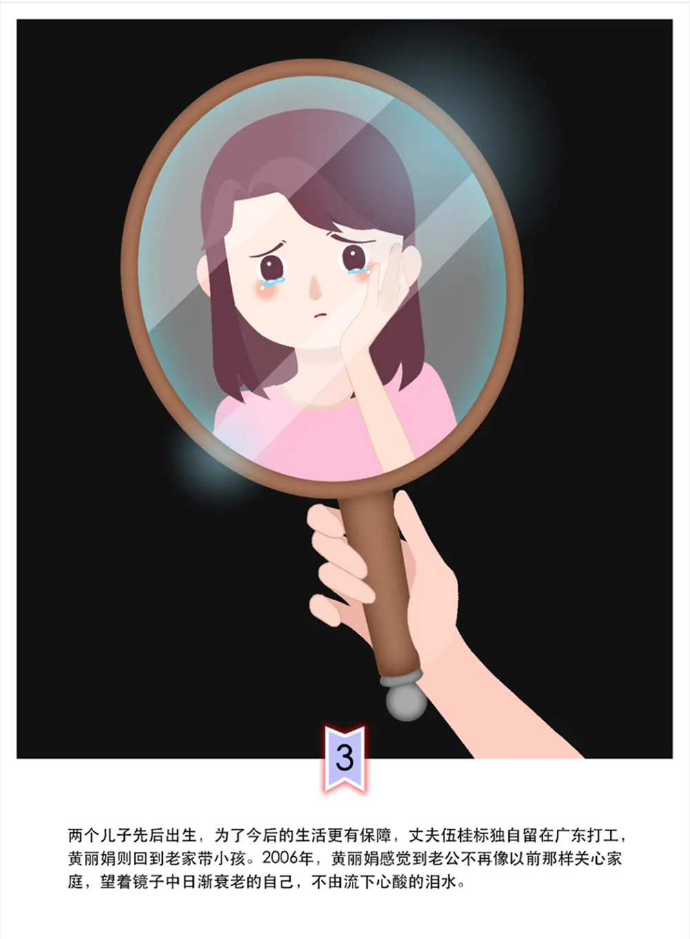 反邪教警示教育虛擬展館漫畫《中了這個(gè)邪，幸福家庭支離破碎》