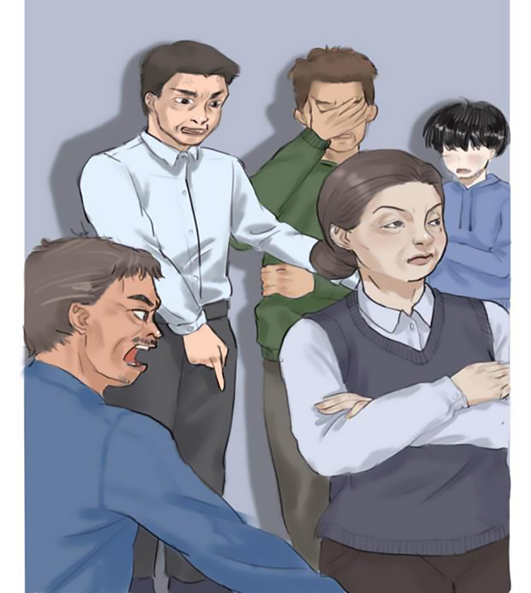 反邪教警示教育虛擬展館漫畫《農婦拋夫棄子散財，只因為信了這個“邪”》