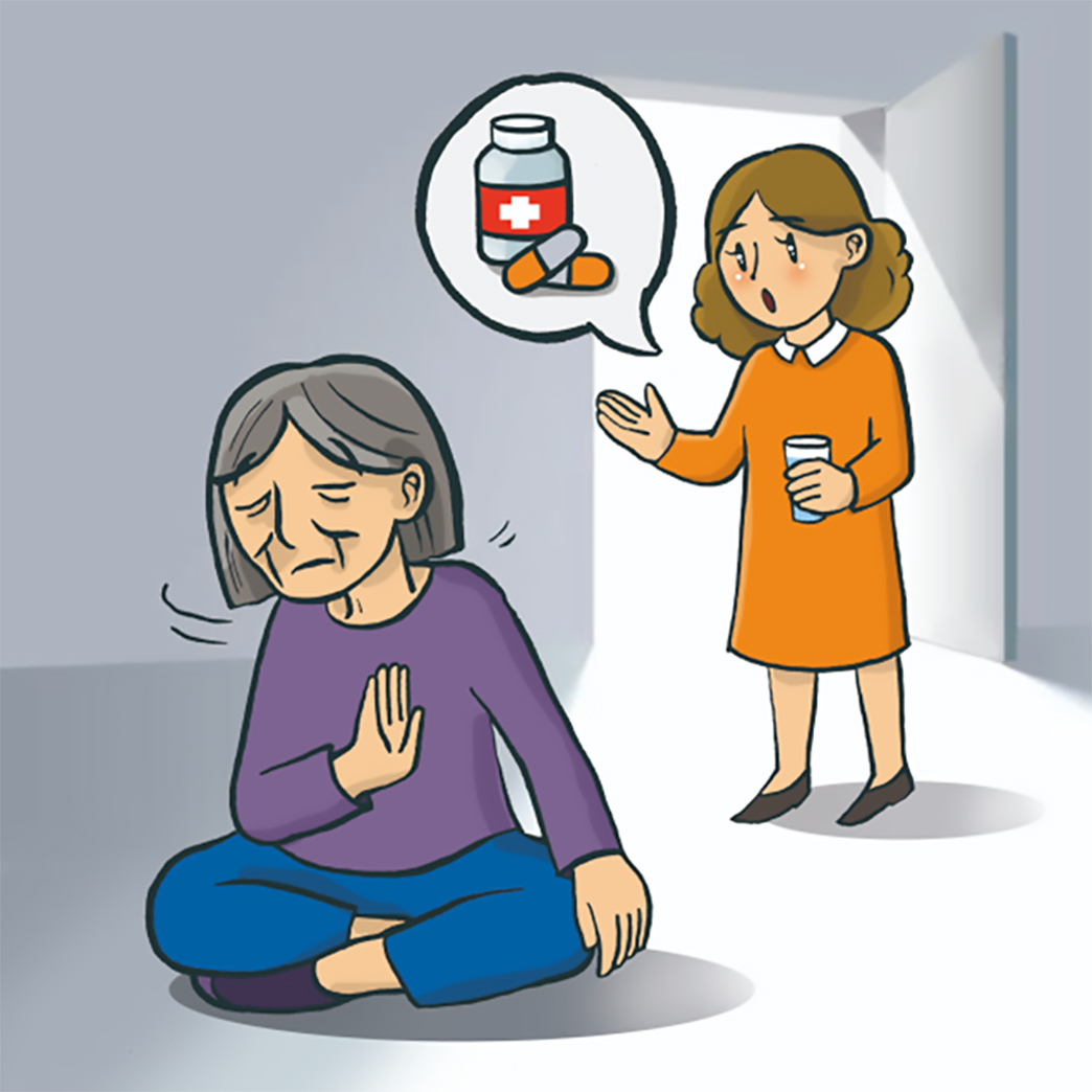 反邪教警示教育虛擬展館漫畫《一封郵件改變她的人生》