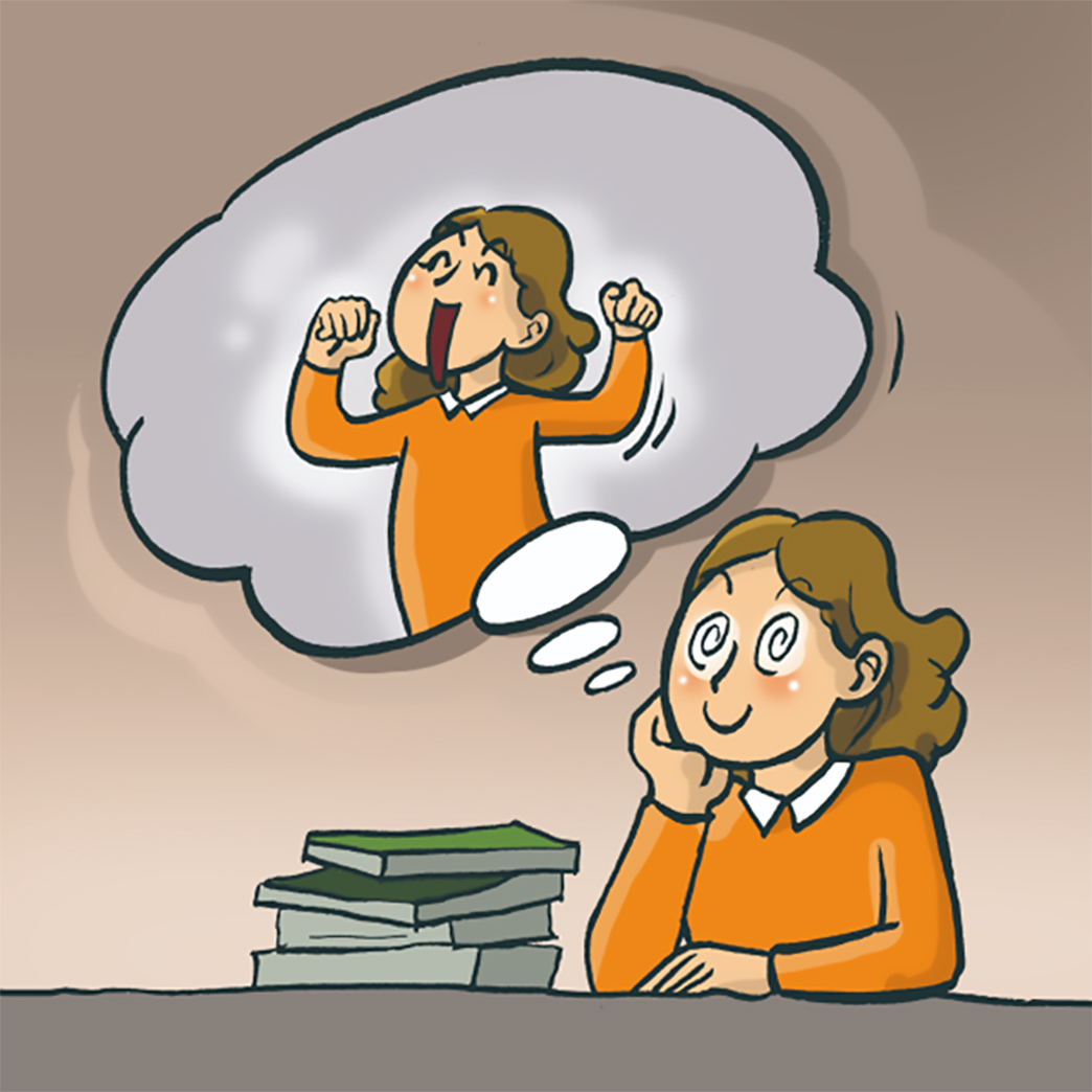 反邪教警示教育虛擬展館漫畫《一封郵件改變她的人生》