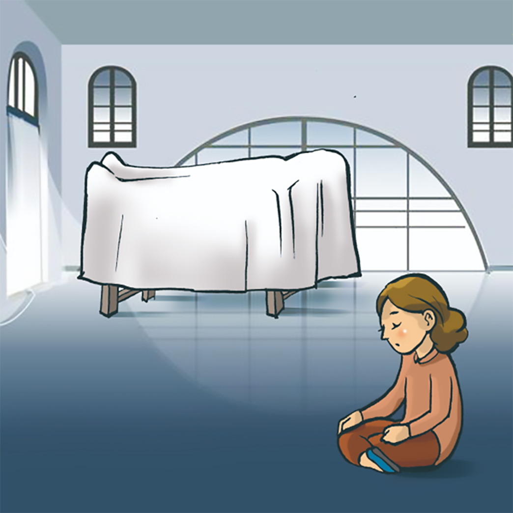 反邪教警示教育虛擬展館漫畫《一封郵件改變她的人生》