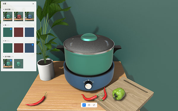 電飯煲3D設(shè)計